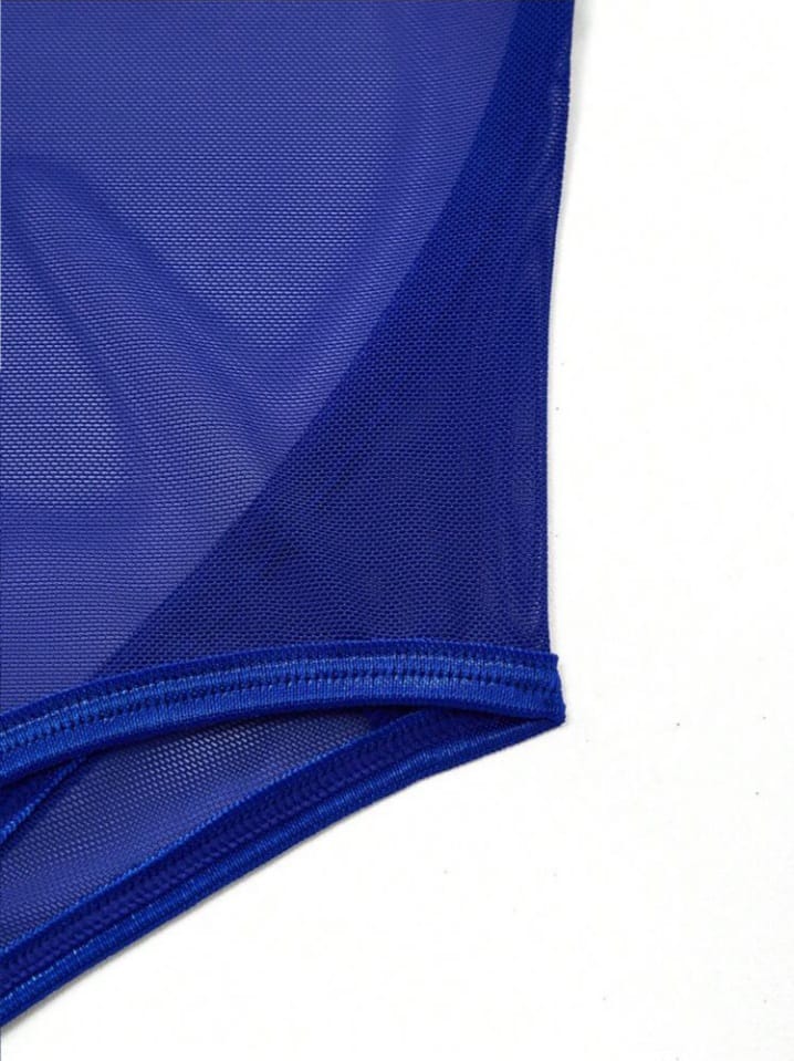 Men's Sheer Mesh Backless Bodysuit For Role Play And Intimate Occasions